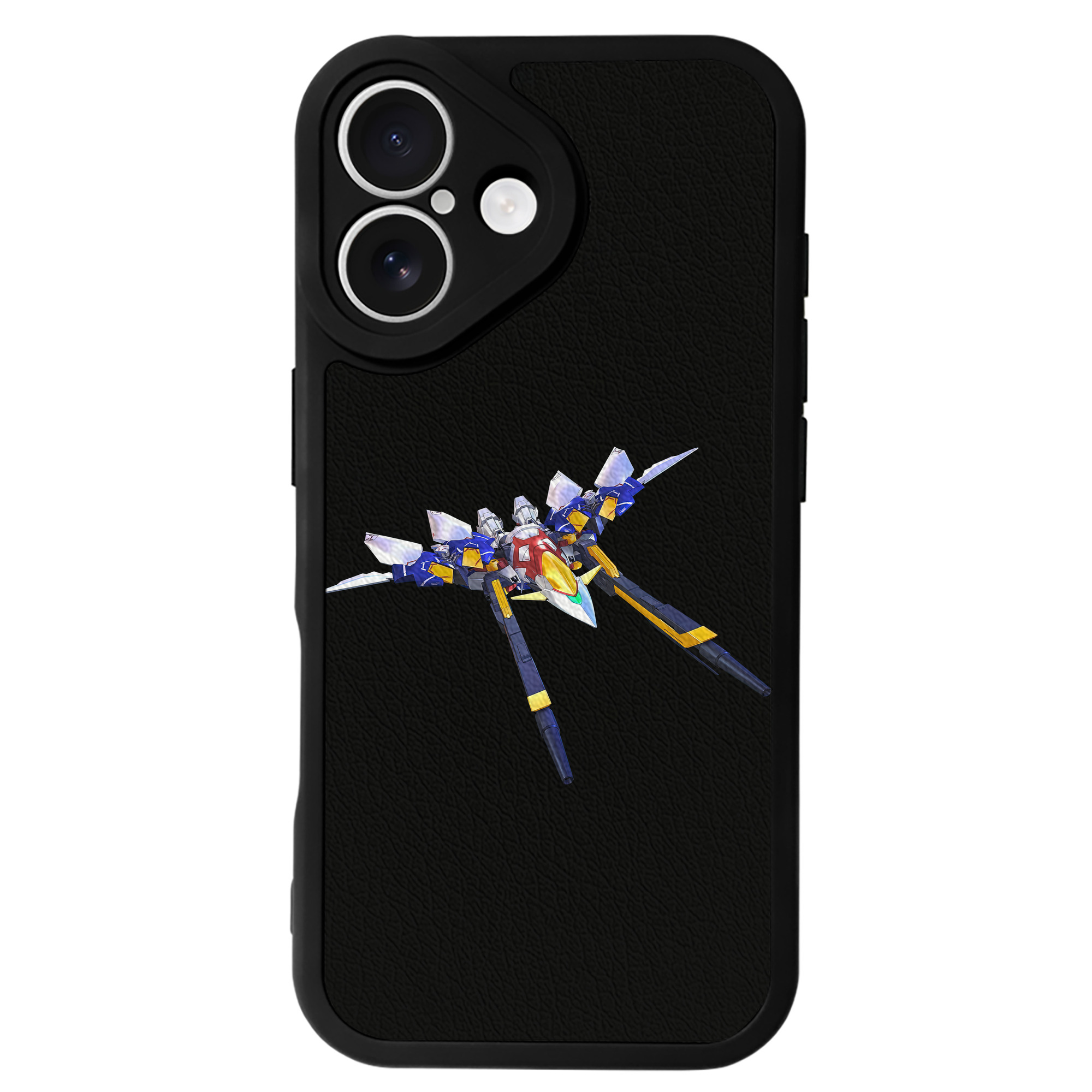 （画像用） 機動戦士ガンダム Mobile Suit Gundam 【iPhone 16シリーズ対応】シリコンスマホケース（レザー調） 材質：シリコン